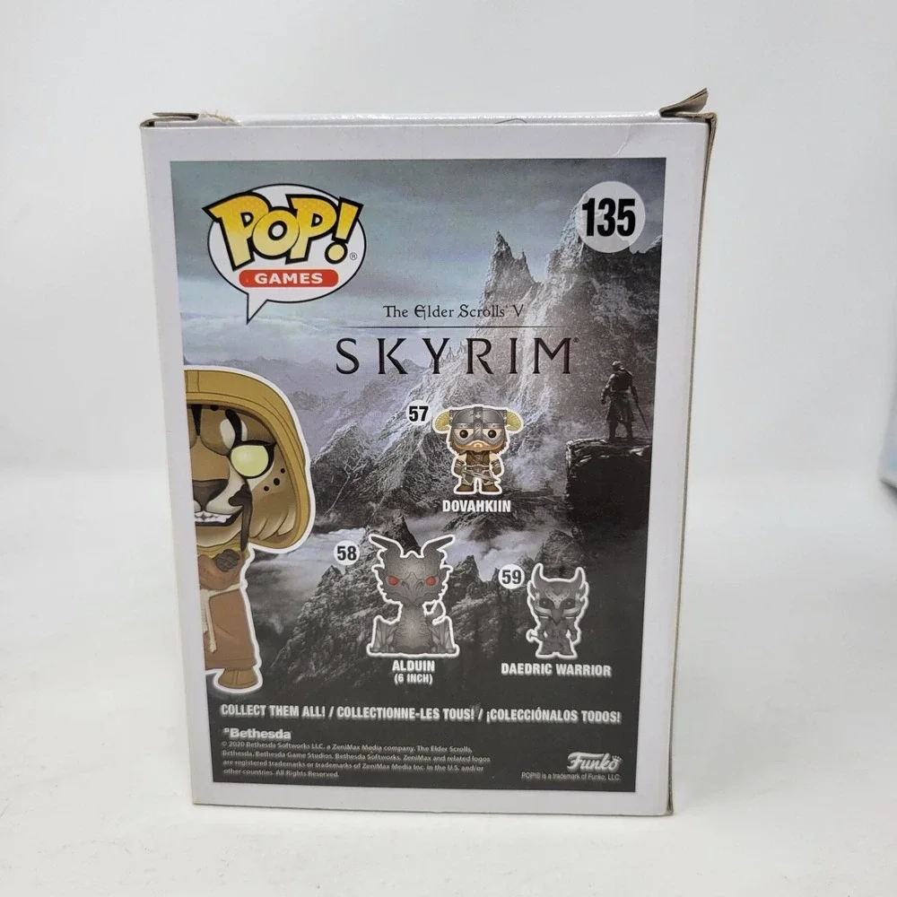 Funko Pop! :‎ Skyrim - M'aiq the Liar - GameStop (Exclusive) #135